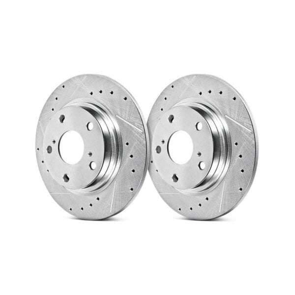 Nissan Power Stop® - Evolution Drilled and Slotted - Image 2